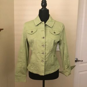 Women’s Stretch Cotton/Spandex Denim Jacket.
